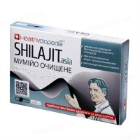 Мумие очищенное Shilajit Аsia по 200 мг. 60 табл.