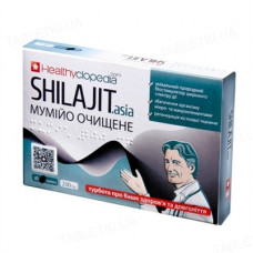 Мумие очищенное Shilajit Аsia по 200 мг. 30 табл. Мумие очищенное Shilajit Аsia по 200 мг. 30 табл.