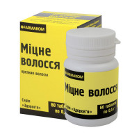 Крепкие волосы, таблетки 0,5 г №60
