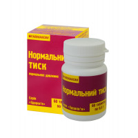 Нормальное давление, таблетки 0,5 г №60
