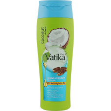 Шампунь Dabur Vatika Об'ємне та густе волосся з кокосом, касторовою олією та хною 400 мл
