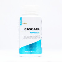 Cascara .Каскара.Комплекс для ккишечника с крушиной, ромашкой и фенхелем, 60 капс, ABU,