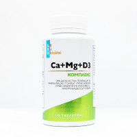 Ca+Mg+D3 комплекс, 120 таб., ABU