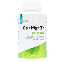 Ca+Mg+Zn комплекс, 120 таб, ABU