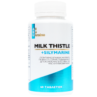 Milk Thistle+Sillymariine  Комплекс екстракту росторопші та вітамінами групи B, 60 таб, ABU