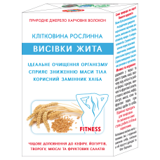 Клетчатка ржаных отрубей 160г