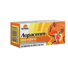 Лорасепт-шавлія, 20 таблеток