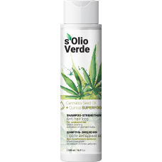 Шампунь укрепляющий S`Olio Verde Canabis Seed Oil против выпадения волос, 500 мл