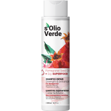 Шампунь востанавливающий S`Olio Verde Pomegranat Sееd Oil для поврежденных волос, 500 мл