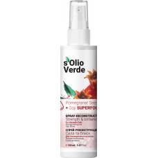 Спрей-реконструкция S`Olio Verde Pomegranat Sееd Oil для поврежденных волос,150 мл