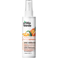 Спрей-термозащита S`Olio Verde Pumpkin Seed Oil для всех типов волос, 150 мл