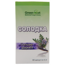 Солодка - солодке здоров'я 60 капс.