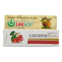 Альгопрокт Форте крем-бальзам при геморрое и анальных трещинах 15гр