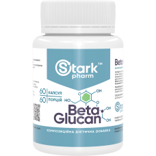 Бета-Глюкан (Beta-Glucan), 500 мг, 60 капс.