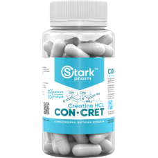 Креатин Гидрохлорид (Creatine CON-CRET), 750 мг, 60 капс.