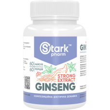 Экстракт Женьшеня (Ginseng Strong Extract), 550 мг, 60 капс Экстракт Женьшеня (Ginseng Strong Extract), 550 мг, 60 капс