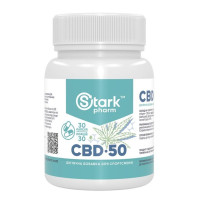 Каннабидиол Stark Pharm CBD 50 мг, 30 капсул