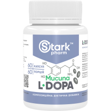 Л-Допа Мукуна (L-Dopa Mucuna), 400мг, 60 табл.