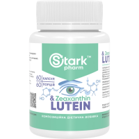 Лютеін зі зеаксантином (Lutein & Zeaxanthin), 25 мг, 60 капс.