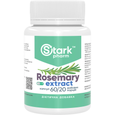 Екстракт Розмарину (Rosemary Extract), 400мг, 60 капс.