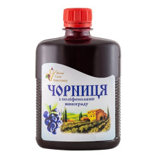 Чорниця з поліфенолами винограду ,500 мл