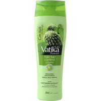 Шампунь для ламкого волосся Dabur Vatika з диким кактусом, зміцнення і живлення 200 мл