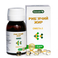 Рыбий жир, 60 капс.
