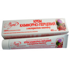 Крем камфoрно-перцeвый с экстрактом каштана «Ан-нушка», 40 мл