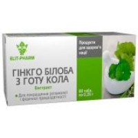 Гинкго Билоба с Готу Кола экстракт №80 Элит-Фарм